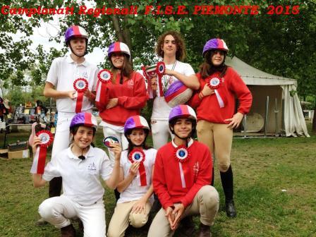 3 Oro,2 Argento e 1 Bronzo ai Campionati Regionali Fise Pony 2015