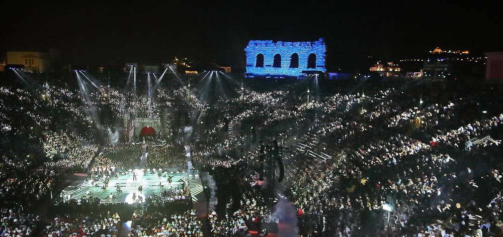 Claudio Baglioni 50 Years Anniversary Al Centro Arena di Verona