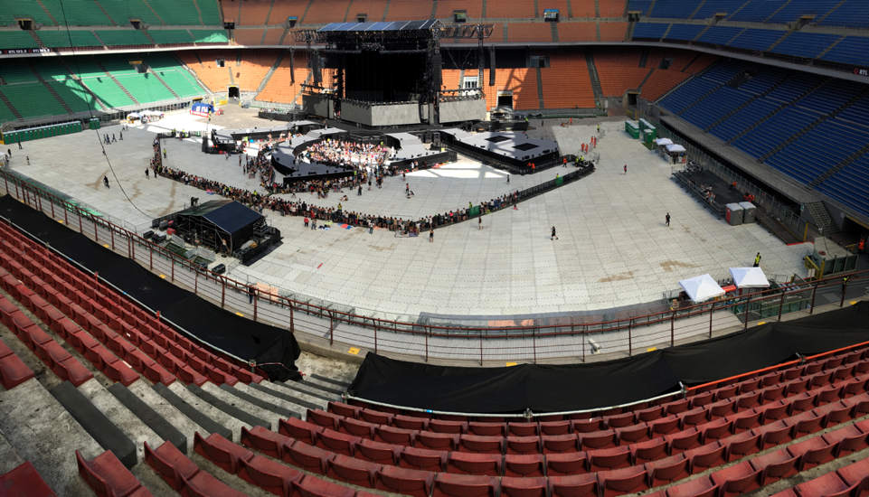 Laura Pausini, Biagio Antonacci, Stadio Olimpico Roma, Stadio San Siro Milano