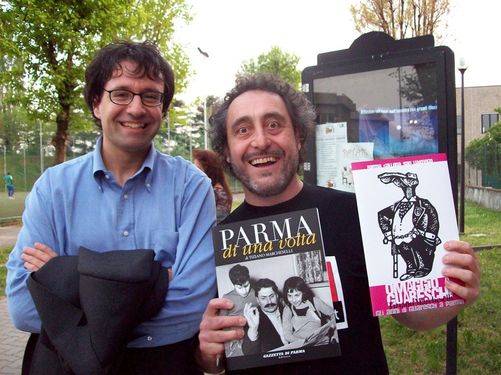 Col cabarettista Eugenio Chiocchi al Teatro Astrolabio di Villasanta (Monza), 14-4-2007