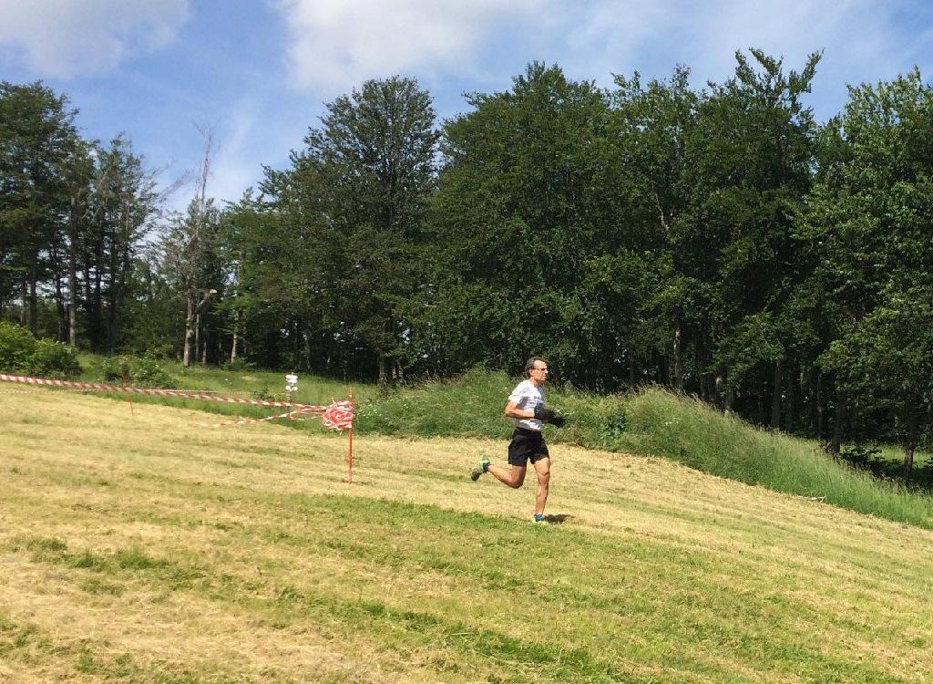 10mo assoluto nella corsa competitiva di 12 km Monte Caio Trail Running a Schia, 24-6-2018