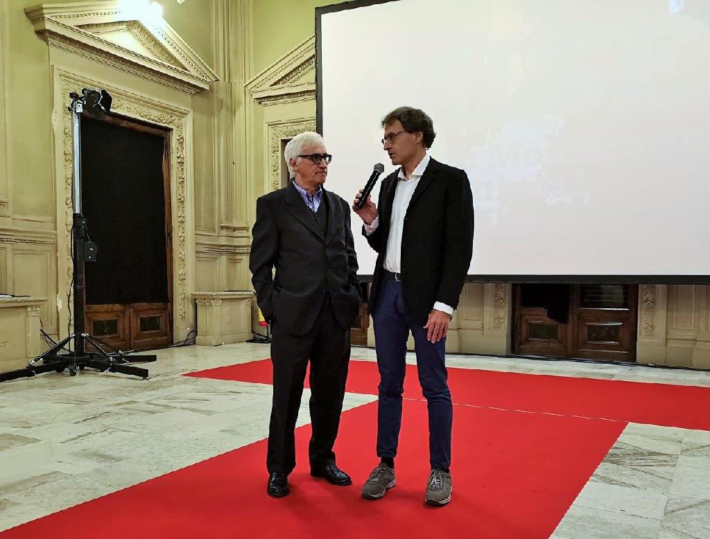 Col critico cinematografico Armando Lostaglio al Montecatini International Short Film Festival per presentare il film Mt Sicuri, 24-10-2019