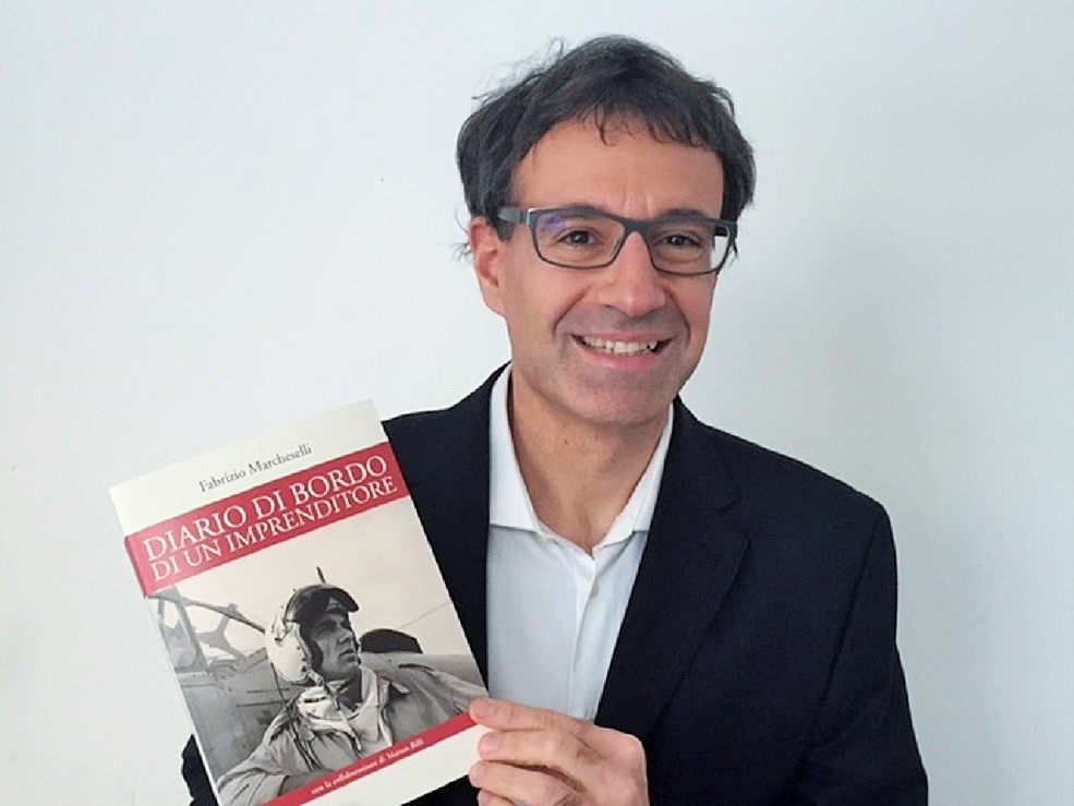 Foto per lintervista sul libro Diario di bordo di un imprenditore, biografia di Roberto Allodi, dal quotidiano online Parma Report, 18-12-2015