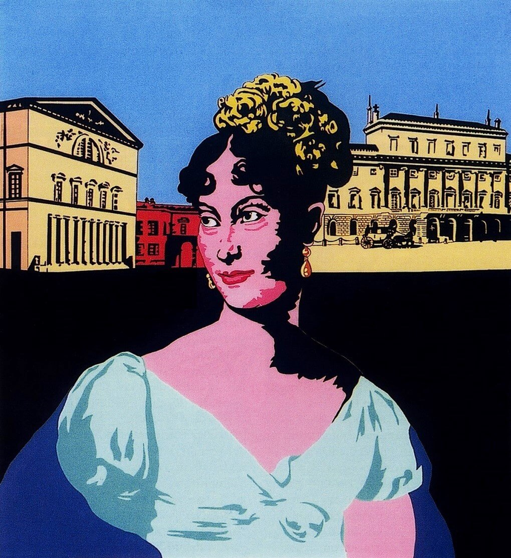 Maria Luigia, duchessa di Parma, Piacenza e Guastalla, 2004, di Tiziano Marcheselli