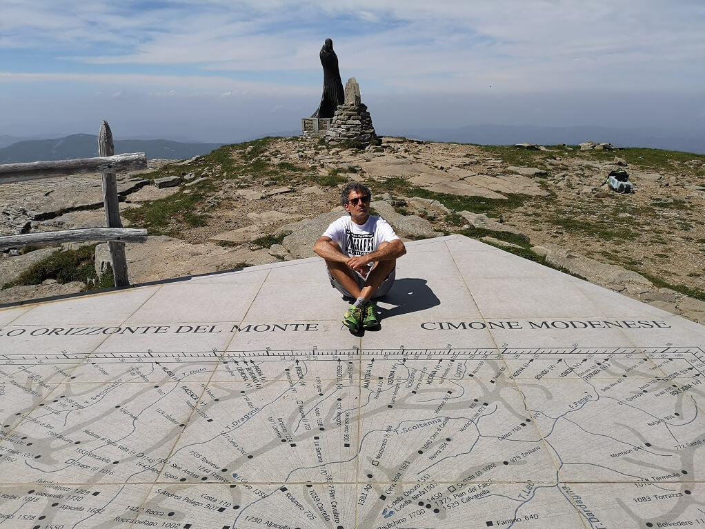 Monte Cimone, 2165 metri sul livello del mare, la vetta pi alta di tutta lEmilia Romagna e dellAppennino settentrionale, 5-6-2022