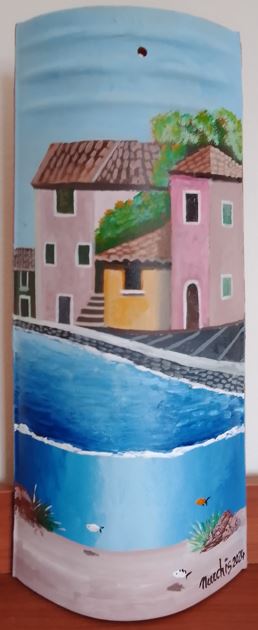 Paesaggio Su Tegola