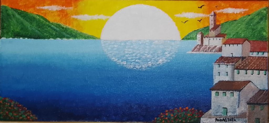 Tramonto Sulla Palude