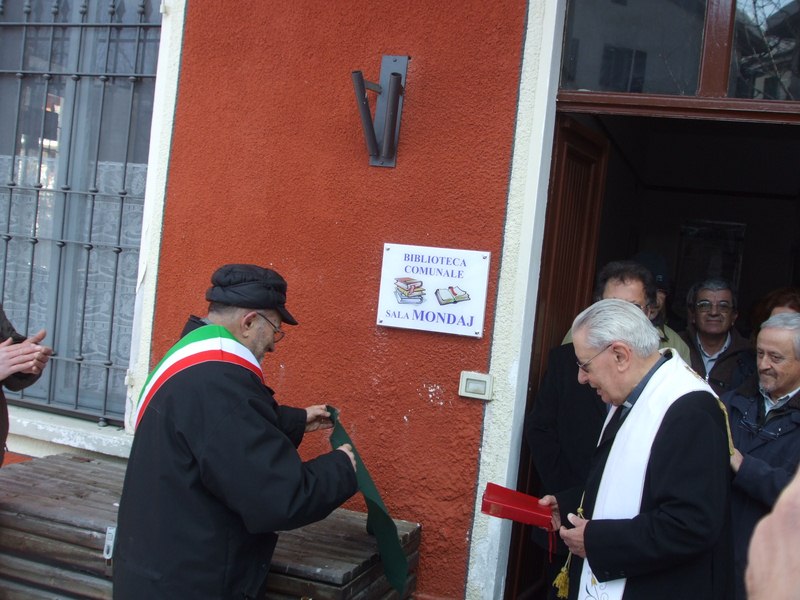 INAUGURAZIONE BIBLIOTECA COMUNALE FRABOSA SOTTANA