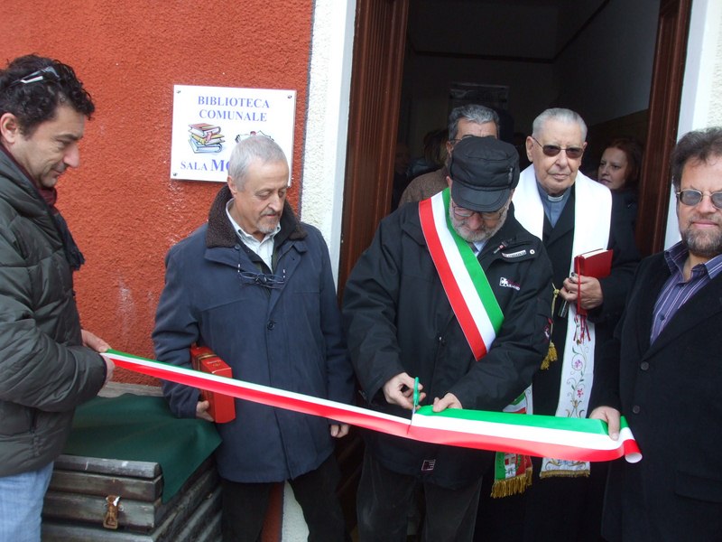 INAUGURAZIONE BIBLIOTECA COMUNALE FRABOSA SOTTANA