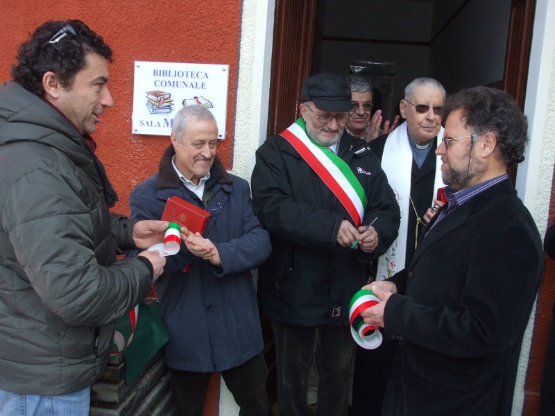 INAUGURAZIONE BIBLIOTECA COMUNALE FRABOSA SOTTANA