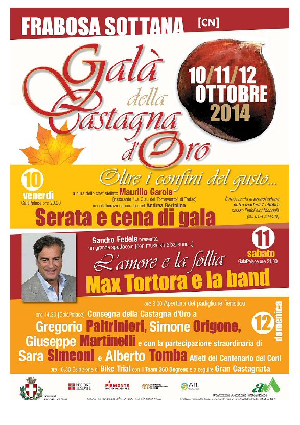 GALA' DELLA CASTAGNA D'ORO 2014 FRABOSA SOTTANA 