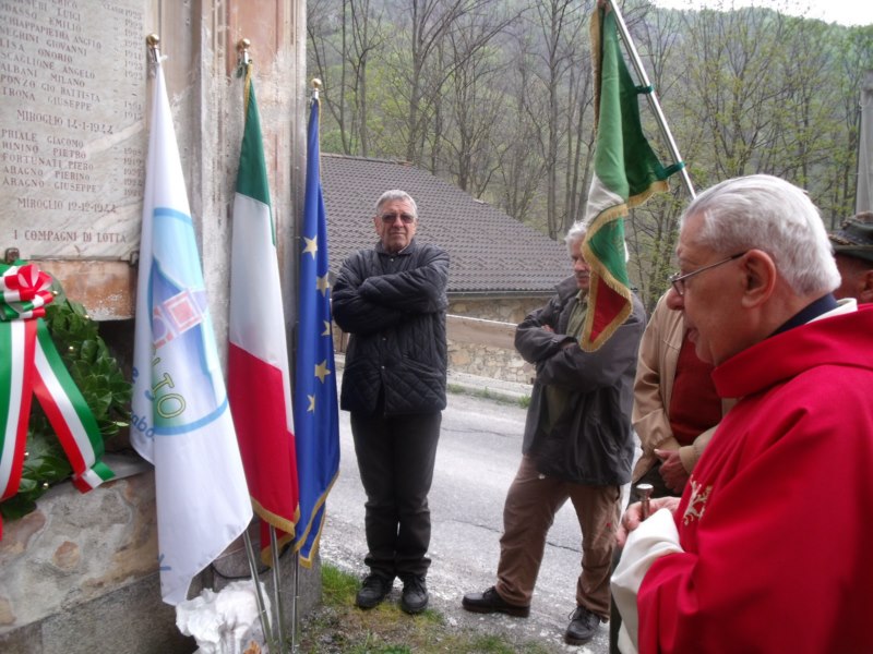 CELEBRAZIONI 25 APRILE 2015 A MIROGLIO     