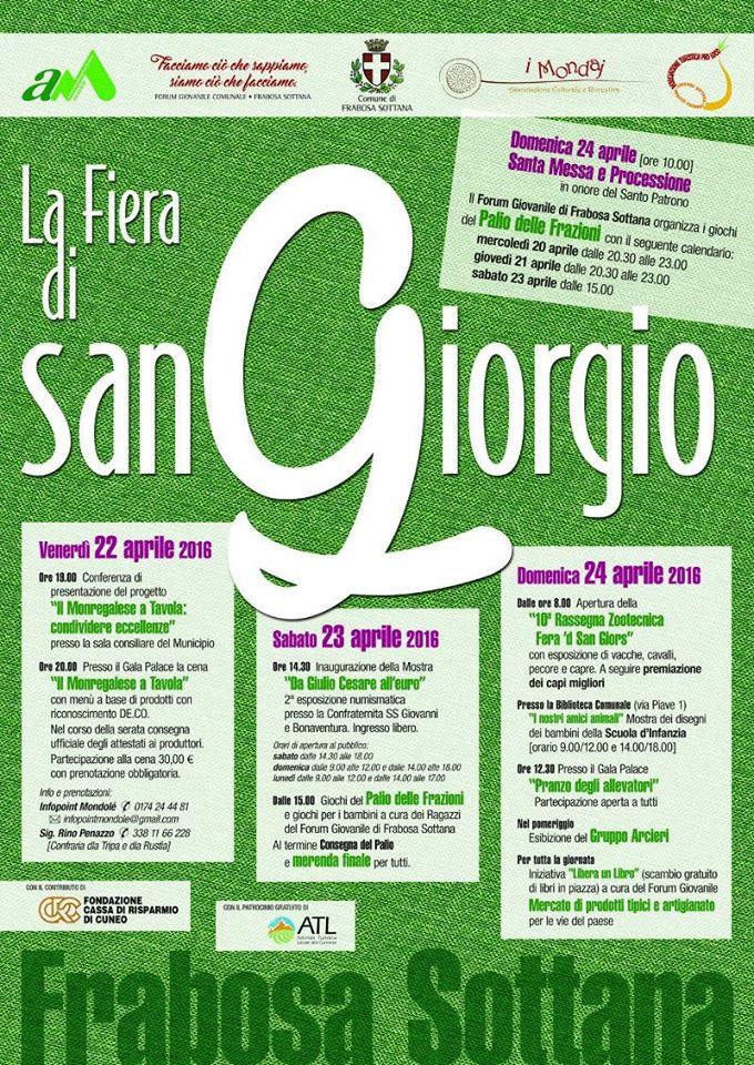 FIERA DI SAN GIORGIO 2016 FRABOSA SOTTANA