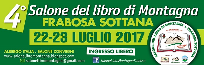 4 SALONE DEL LIBRO DI MONTAGNA FRABOSA SOTTANA 2017