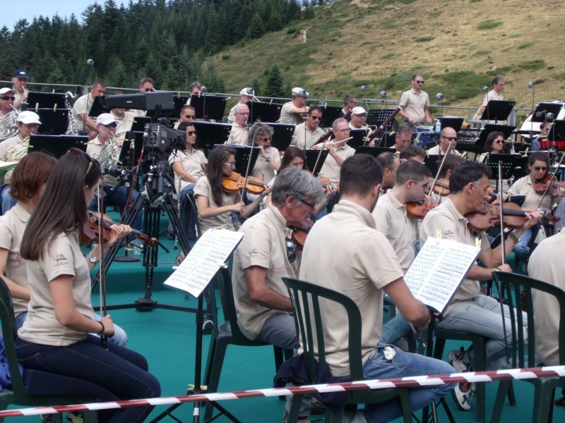 37 CONCERTO DI FERRAGOSTO 2017 ALPE GAVO FRABOSA SOTTANA  ORCHESTRA BARTOLOMEO BRUNI DI CUNEO                                                                                           