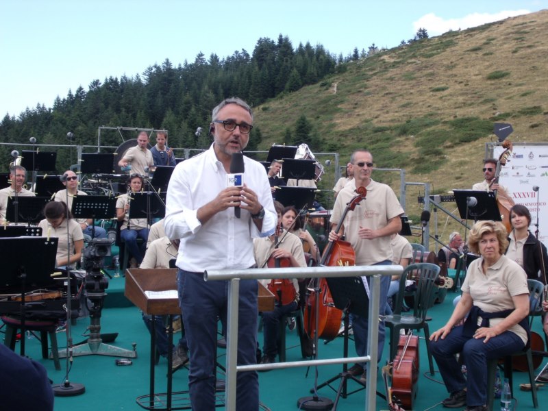 37 CONCERTO DI FERRAGOSTO 2017 ALPE GAVO FRABOSA SOTTANA  ORCHESTRA BARTOLOMEO BRUNI DI CUNEO                                                                                           