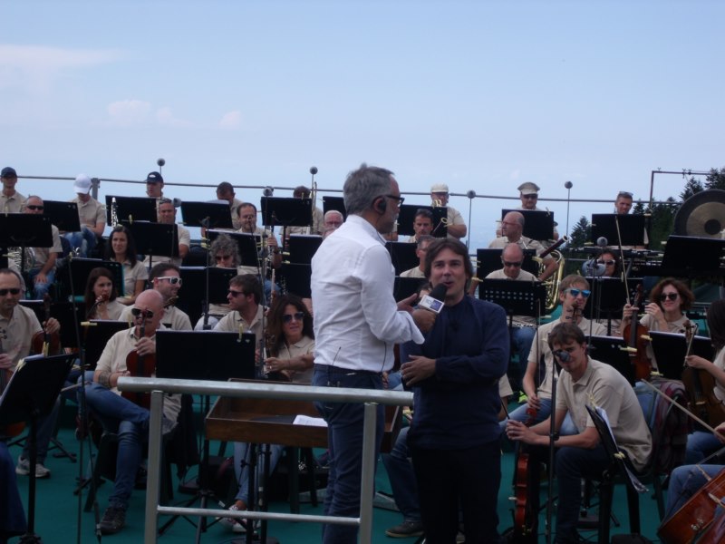 37 CONCERTO DI FERRAGOSTO 2017 ALPE GAVO FRABOSA SOTTANA  ORCHESTRA BARTOLOMEO BRUNI DI CUNEO                                                                                           