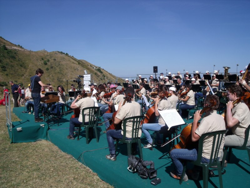 37 CONCERTO DI FERRAGOSTO 2017 ALPE GAVO FRABOSA SOTTANA  ORCHESTRA BARTOLOMEO BRUNI DI CUNEO                                                                                           