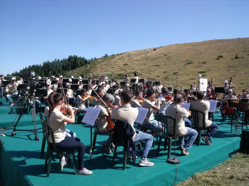 37 CONCERTO DI FERRAGOSTO 2017 ALPE GAVO FRABOSA SOTTANA  ORCHESTRA BARTOLOMEO BRUNI DI CUNEO                                                                                           