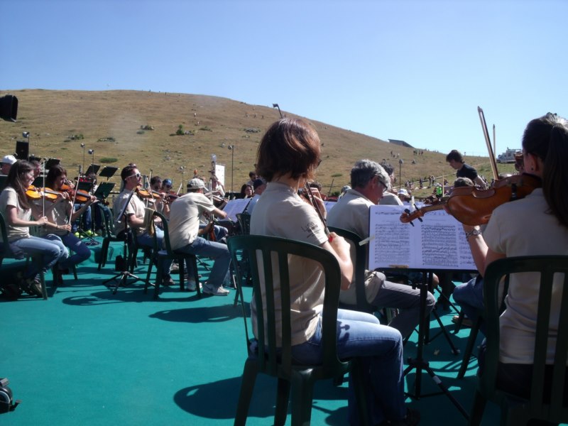 37 CONCERTO DI FERRAGOSTO 2017 ALPE GAVO FRABOSA SOTTANA  ORCHESTRA BARTOLOMEO BRUNI DI CUNEO                                                                                           