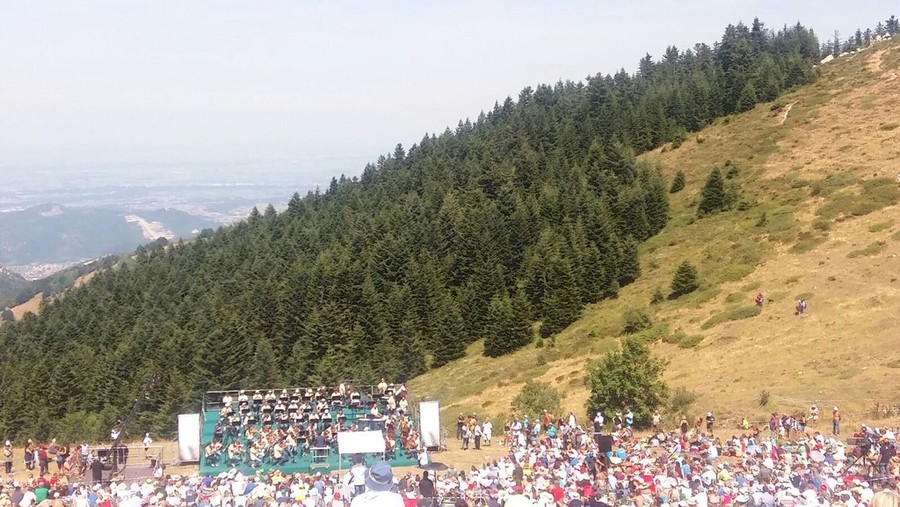 37 CONCERTO DI FERRAGOSTO 2017 ALPE GAVO FRABOSA SOTTANA  ORCHESTRA BARTOLOMEO BRUNI DI CUNEO                                                                                           