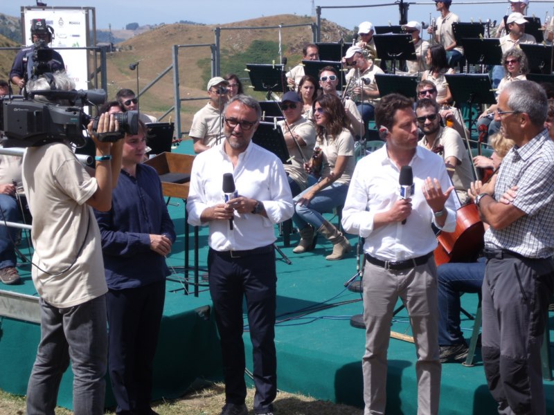 37 CONCERTO DI FERRAGOSTO 2017 ALPE GAVO FRABOSA SOTTANA  ORCHESTRA BARTOLOMEO BRUNI DI CUNEO                                                                                           