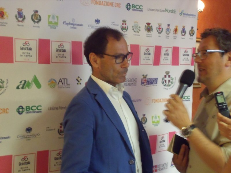 PRESENTAZIONE TAPPA GIRO D'ITALIA AL GALAPALACE DI FRABOSA SOTTANA