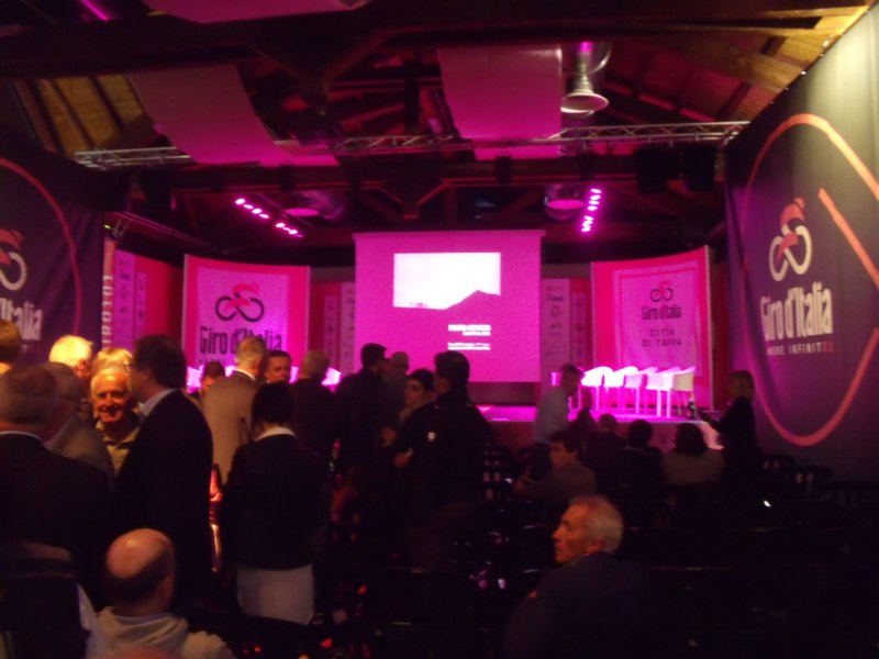 PRESENTAZIONE TAPPA GIRO D'ITALIA AL GALAPALACE DI FRABOSA SOTTANA