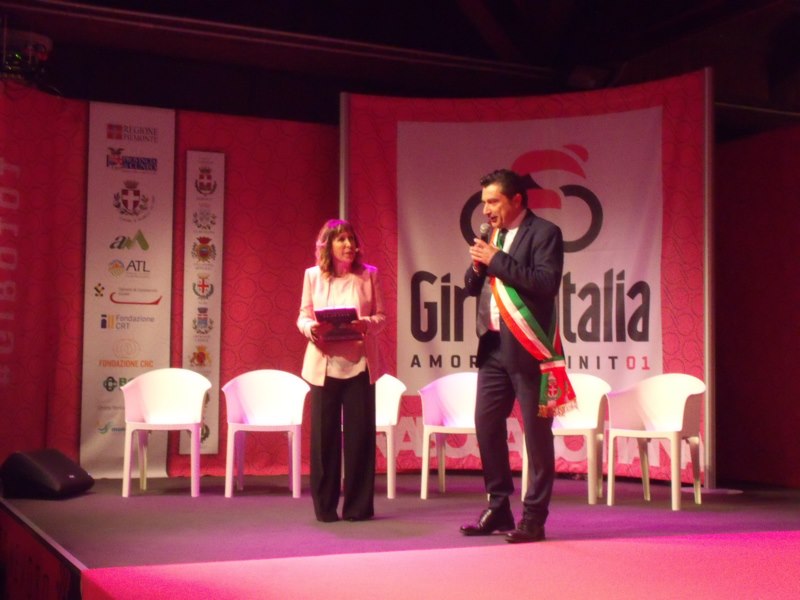 PRESENTAZIONE TAPPA GIRO D'ITALIA AL GALAPALACE DI FRABOSA SOTTANA 