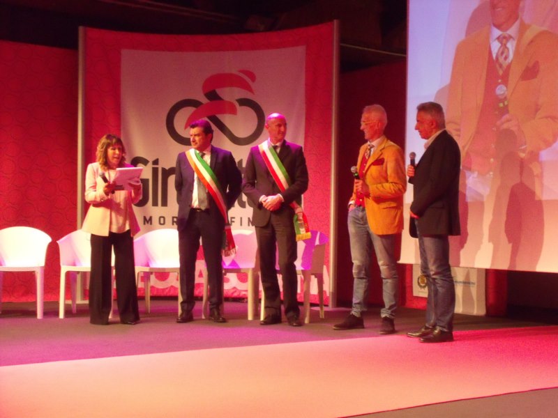 PRESENTAZIONE TAPPA GIRO D'ITALIA AL GALAPALACE DI FRABOSA SOTTANA