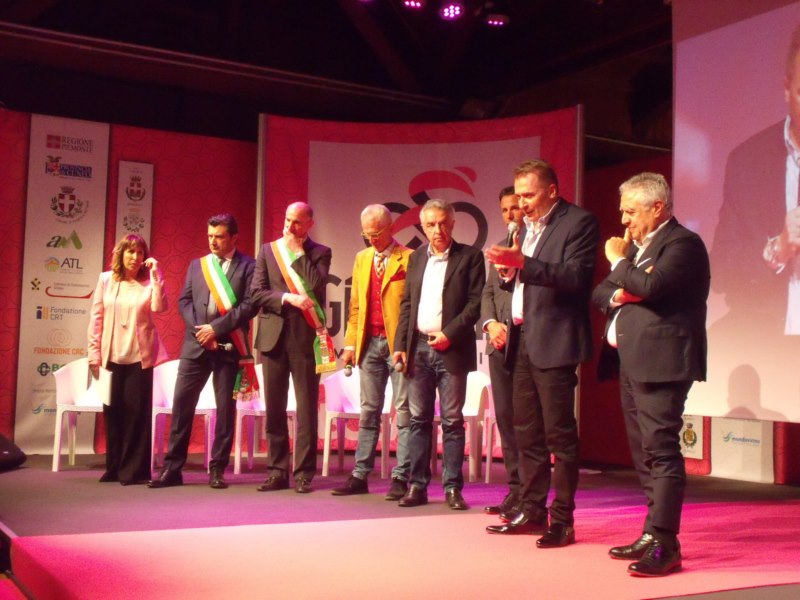 PRESENTAZIONE TAPPA GIRO D'ITALIA AL GALAPALACE DI FRABOSA SOTTANA