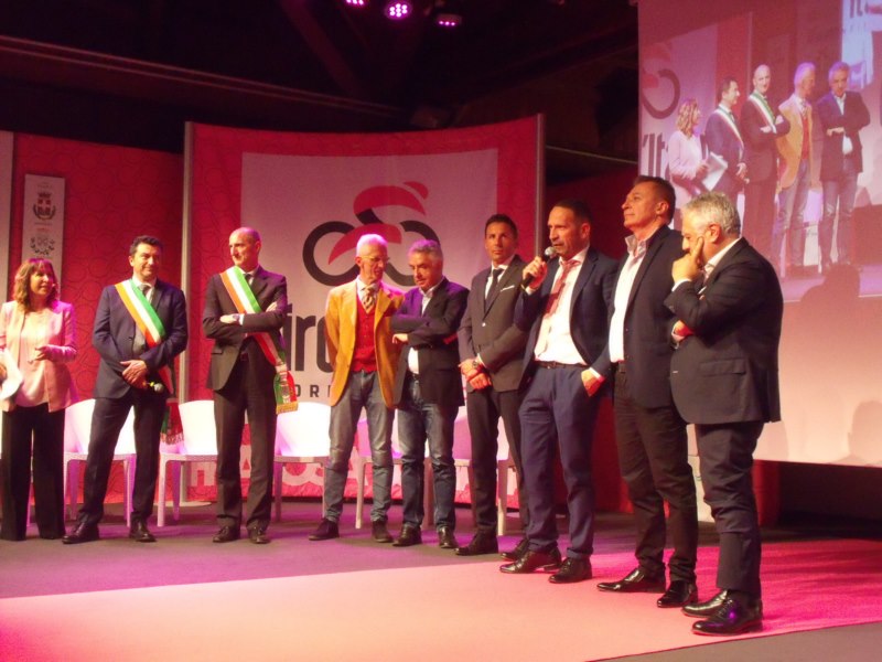 PRESENTAZIONE TAPPA GIRO D'ITALIA AL GALAPALACE DI FRABOSA SOTTANA