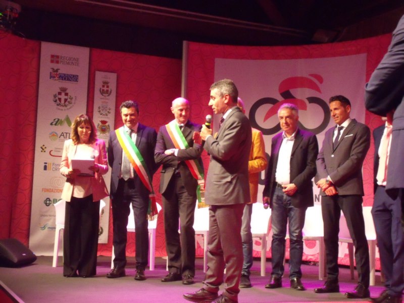 PRESENTAZIONE TAPPA GIRO D'ITALIA AL GALAPALACE DI FRABOSA SOTTANA