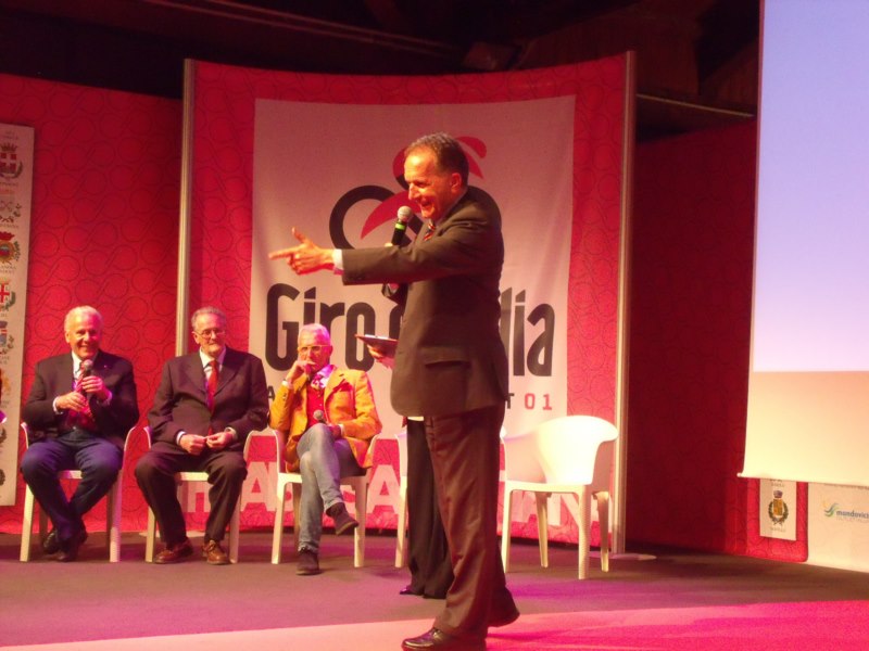 PRESENTAZIONE TAPPA GIRO D'ITALIA AL GALAPALACE DI FRABOSA SOTTANA