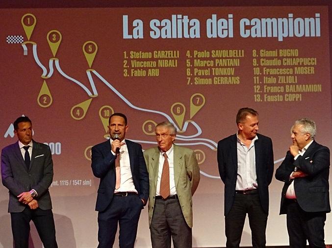 PRESENTAZIONE TAPPA GIRO D'ITALIA AL GALAPALACE DI FRABOSA SOTTANA