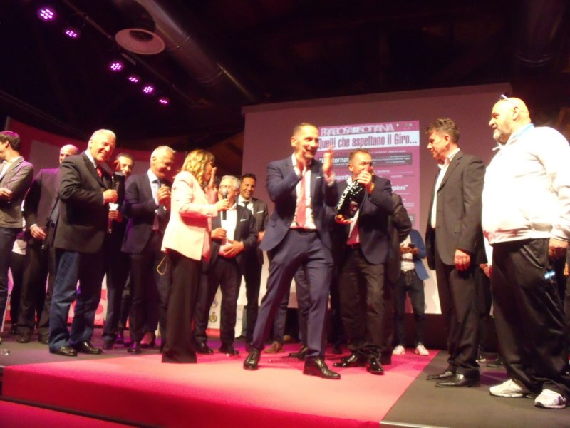 PRESENTAZIONE TAPPA GIRO D'ITALIA AL GALAPALACE DI FRABOSA SOTTANA