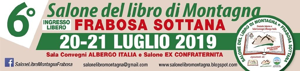 6 SALONE DEL LIBRO DI MONTAGNA FRABOSA SOTTANA 2019