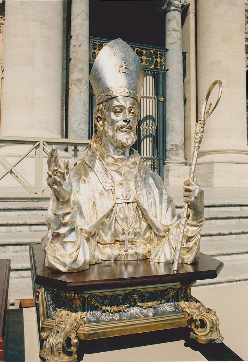 San Giustino mezzo busto 