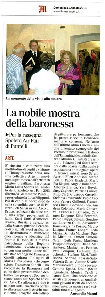 Spoleto Collettiva International Art Fair 2013 Palazzo Leti Sanzi