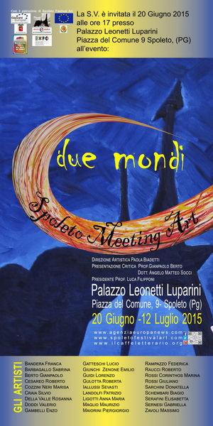 YOUTUBE SpoletoMeetingArt DueMondi2015 Palazzo Leonetti Luparini