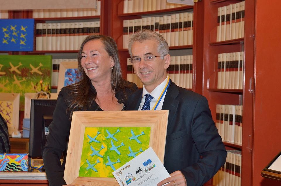 Premio comunicare L'Europa 2016 Camera deputati Ministro C.M.Ferri