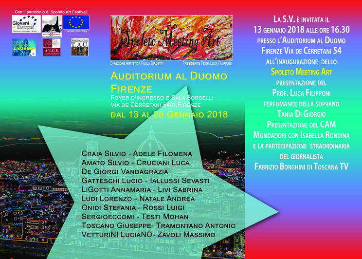 Yuotube Spoleto Meeting Art Firenze Auditorium al Duomo 2018