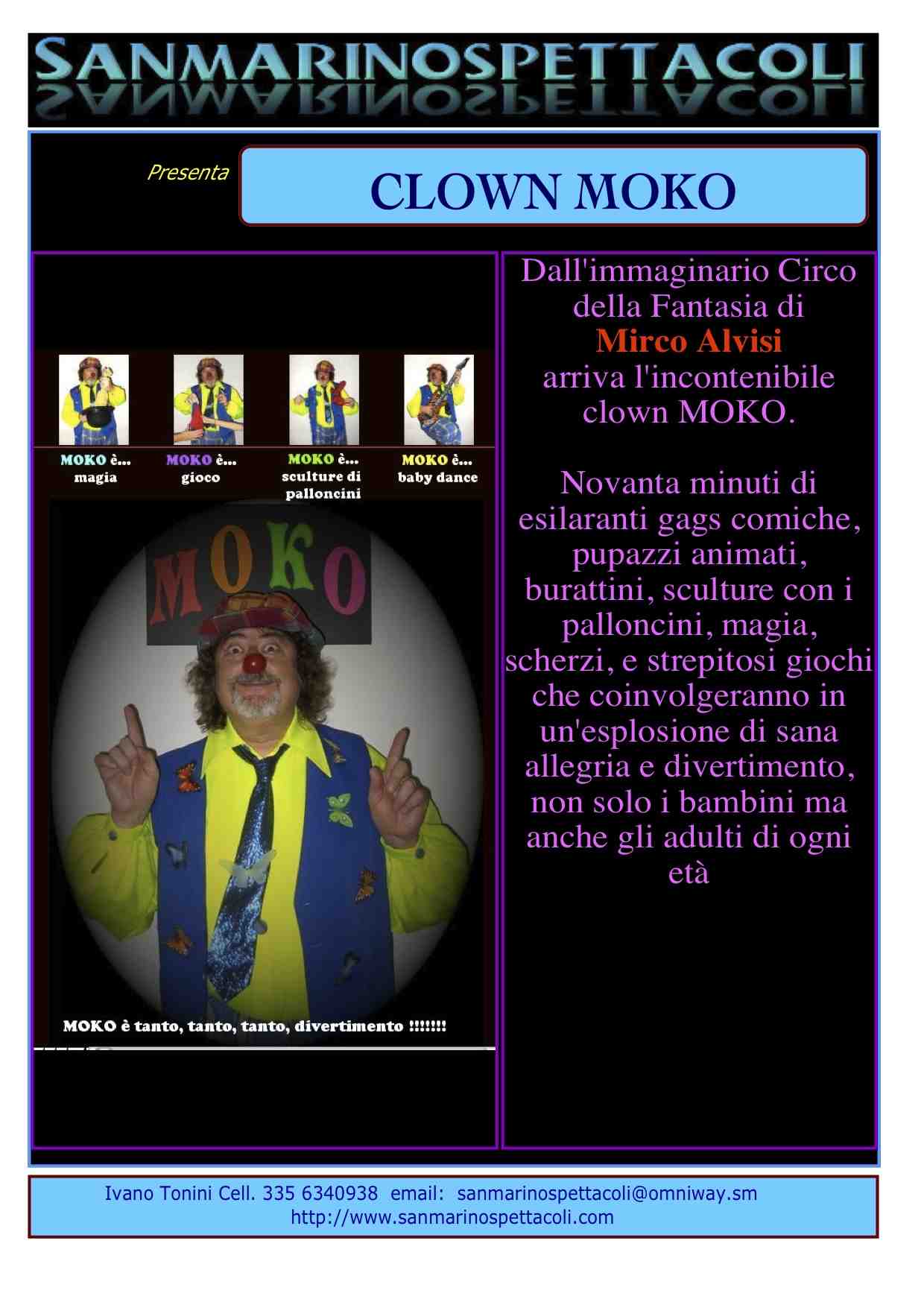 Clown Moko