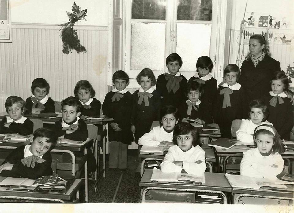 Scuola Elementare Fossa 1962 