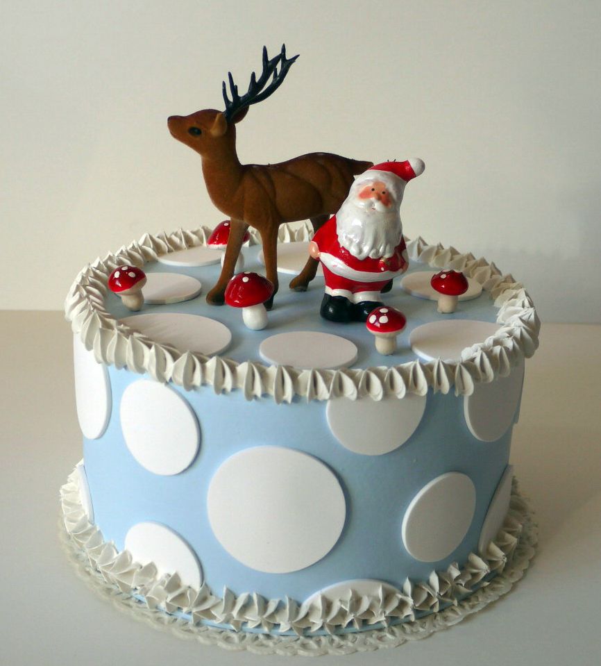 Christmas Cake - Torta di Natale finta