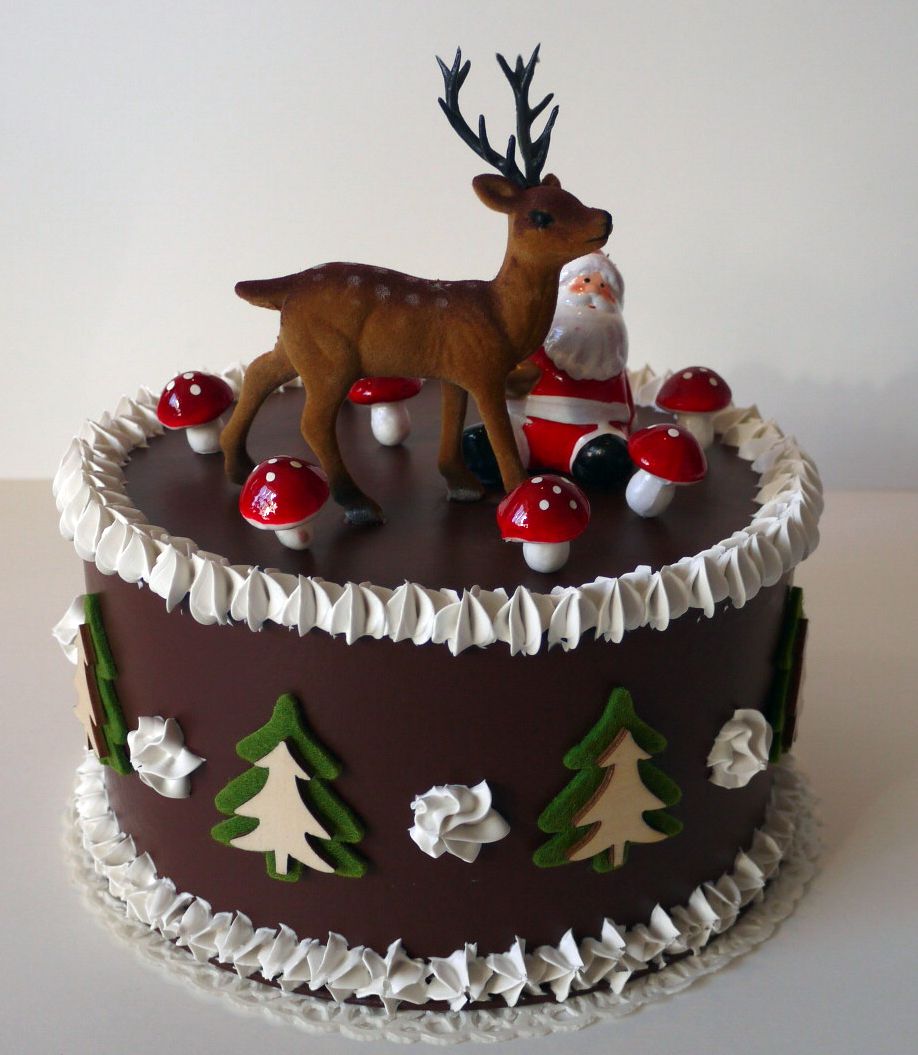 Christmas Cake - Torta di Natale finta