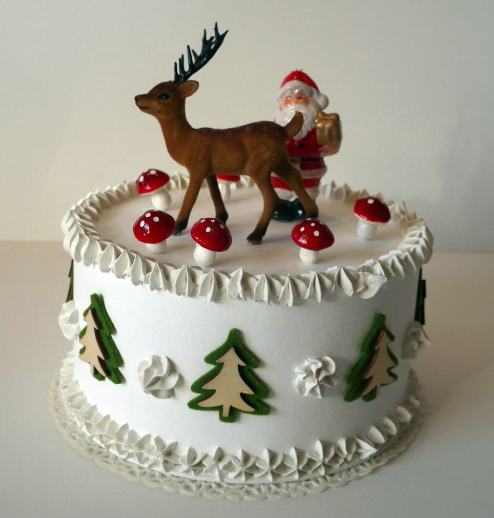 Christmas Cake - Torta di Natale finta