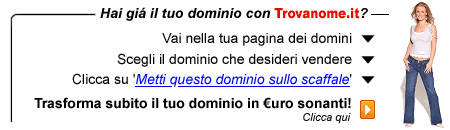 I tuoi domini